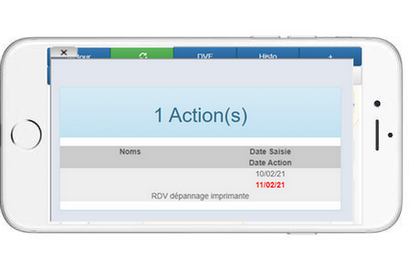 N 23 - logiciel prospection - Prospect'@rt v3 sur Téléphone Portable