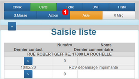 N 25 - logiciel prospection - Prospect'@rt v3 sur Téléphone Portable