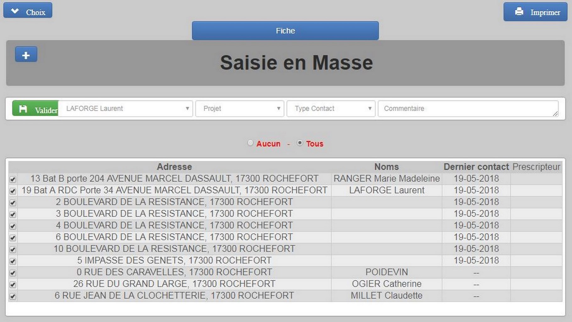 N 16 - Prospect'@rt v3 sur Ordinateur