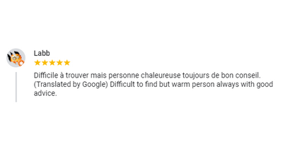 N 7 - Témoignages Clients sur Google