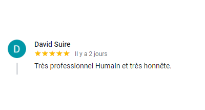 N 19 - Témoignages Clients sur Google